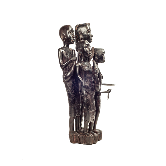Grupa masajów rzeźba z drewna hebanowego 192 Grupa masajów rzeźba z drewna hebanowego 192