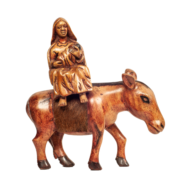 Drewniana figurka z Afryki