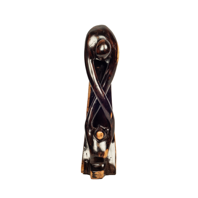 Matka z dzieckiem figurka z drewna hebanowego 0269 Matka z dzieckiem figurka z drewna hebanowego 0269