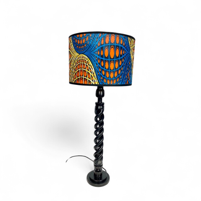 afrykańska lampa hebanowa