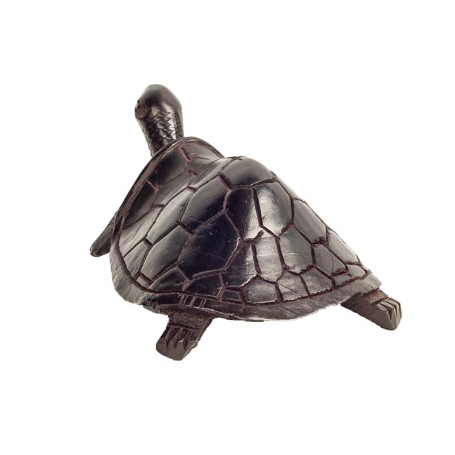 Żółw figurka z drewna hebanowego 0226 Żółw figurka z drewna hebanowego 0226