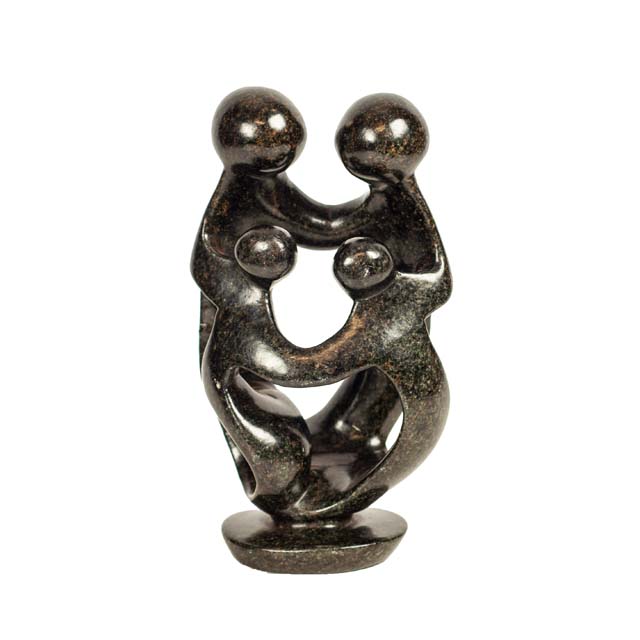 Figurka z kamienia mydlanego symbol więzi