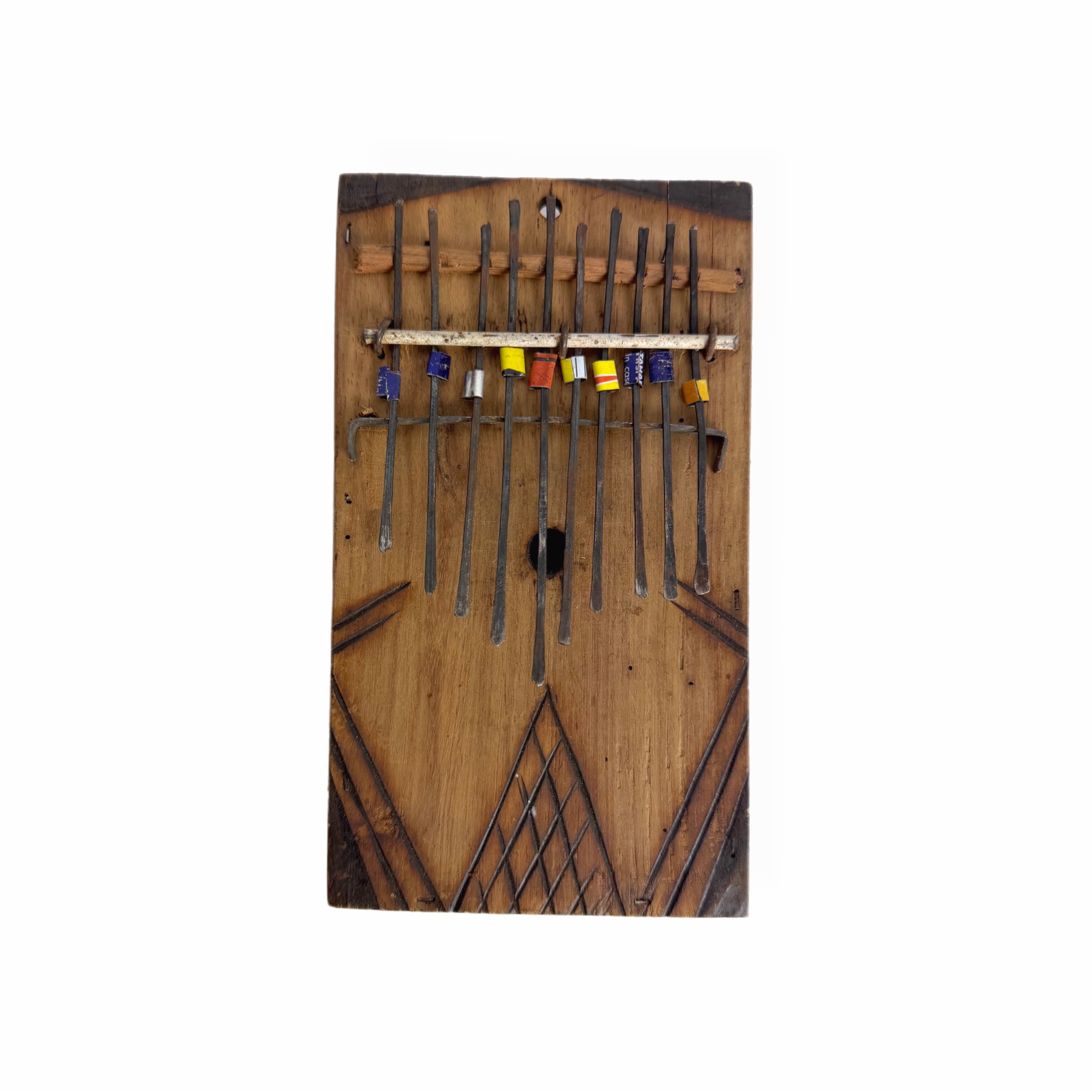 Afrykański instrument muzyczny kalimba z Tanzanii