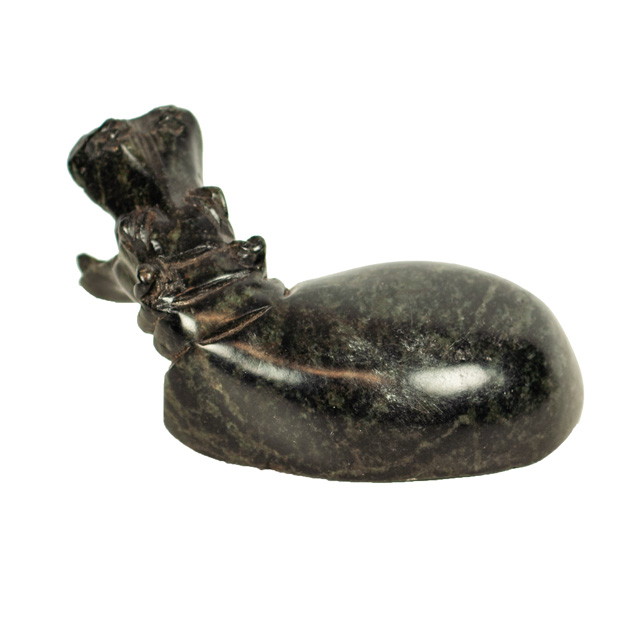 Hipopotam figurka z kamienia mydlanego 275 Hipopotam figurka z kamienia mydlanego 275